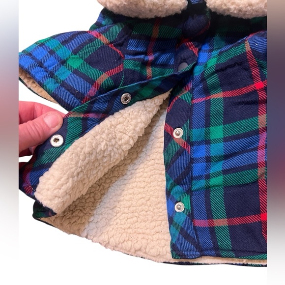 Puppy Flannel Shirt - Size Medium - Picture 3 of 7